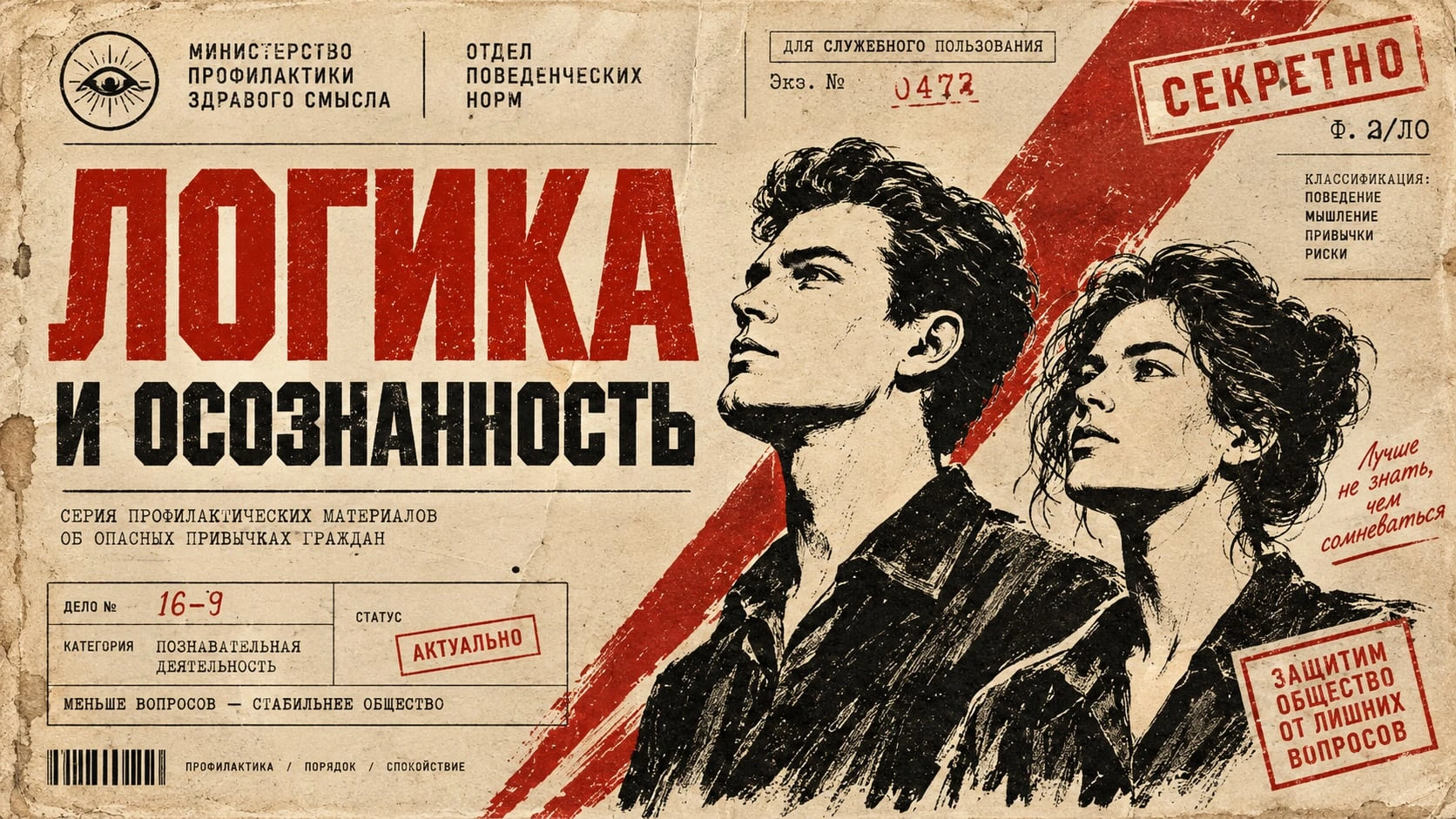 Обложка проекта Логика и осознанность