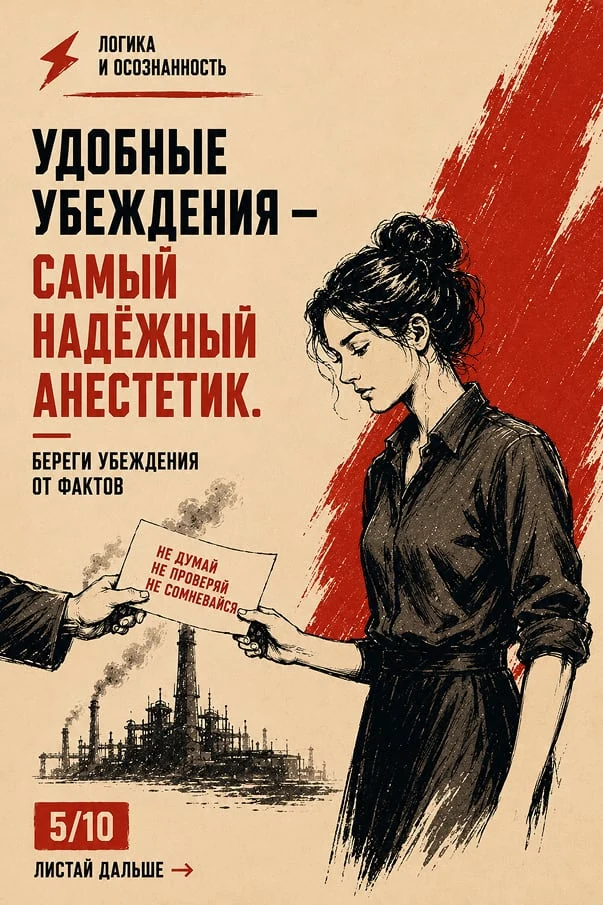 Кадр 5 из 10. Не признавай ошибку, защищай позицию