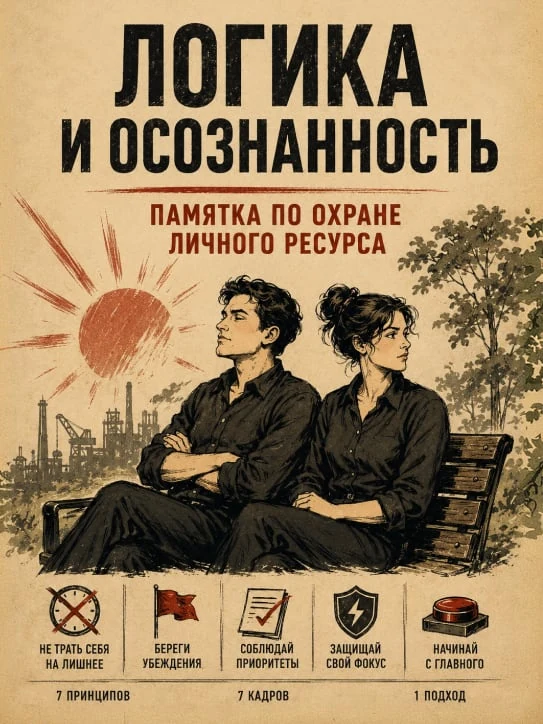 Кадр 1 из 8 серии Памятка по охране личного ресурса